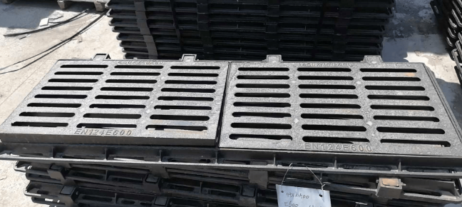 会山镇球墨铸铁连体双篦展示