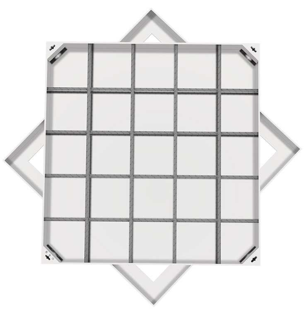 会山镇不锈钢方井展示